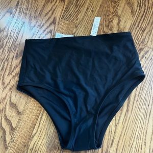 Madewell Second Wave Retro High-waisted Bikini Bottom